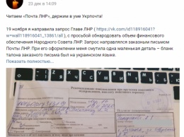 В Луганске экс-стриптизерша Пятерикова возмущена украинским обслуживанием на «почте ЛНР»
