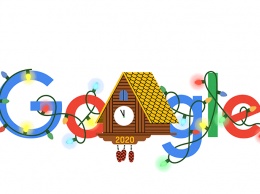 Новогодняя ночь-2020: Google выпустил новый праздничный дудл