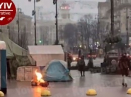 Под окнами киевской мэрии едва не прогремел взрыв: первые подробности и видео ЧП