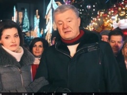 Два телеканала показали новогоднее поздравление Порошенко вместо Зеленского - видео