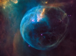 Внутри Млечного Пути обнаружен гигантский пузырь в форме песочных часов