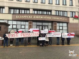 В белорусских городах проходит первая в 2021 году воскресная акция протеста