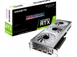 Gigabyte представила GeForce RTX 3060 Ti Vision OC для создателей цифрового контента