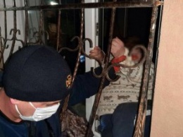 В Покрове спасатели помогли женщине, застрявшей в оконной решетке (ФОТО)