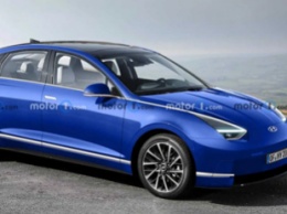 Электрический седан Hyundai Ioniq 6 показали на первом изображении