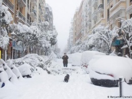 Снегопады в Испании: пострадало четыре человека