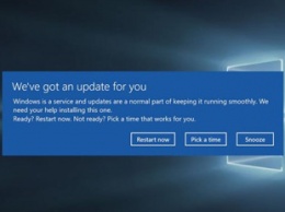 Microsoft исправила баг Windows 10, из-за которого ОС принудительно перезагружалась