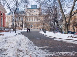 Снежный денек: в Одессе наступила настоящая зима
