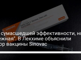 "Без сумасшедшей эффективности, но надежная". В Лекхиме объяснили выбор вакцины Sinovac