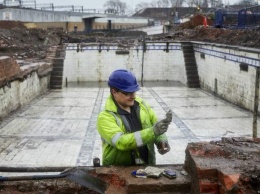 В Манчестере под парковкой раскопали викторианские бани