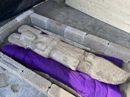 В Мексике обнаружили редкую женскую статую