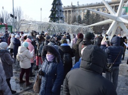 «Народ - не дойная корова!»: в Николаеве горожане вышли на протест против повышения тарифов (ФОТО)
