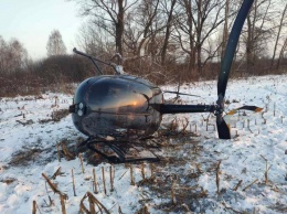 Неудачная посадка: в Киевской области упал вертолет за 13 миллионов гривен
