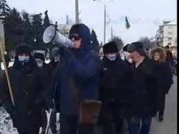 Городскому голове Павлограда протестующими предъявлен ультиматум