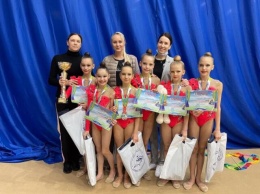 Сборная Крыма по художественной гимнастике выиграла два «золота» в Нальчике