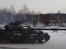 В ВСУ провели зимние танковые стрельбы