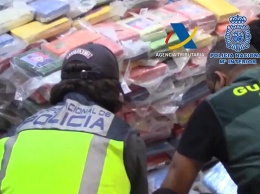 В Испании полиция изъяла две тонны кокаина