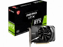 Видеокарта MSI GeForce RTX 3060 Aero ITX окажется, едва ли, не самой компактной из 3000-серии