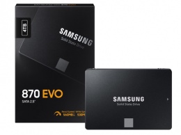 Samsung SSD 870 EVO - новая линейка 2,5-дюймовых SSD с TLC- памятью
