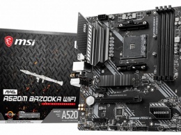 MSI MAG A520M Bazooka WiFi и MAG B550M Vector WiFi - доступные матплаты для процессоров AMD