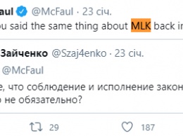 Экс-посол США в Москве Макфол сравнил Навального с Манделой. Сторонники BLM назвали Навального расистом