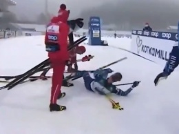В России оправдывают своего лыжника, который напал на соперника