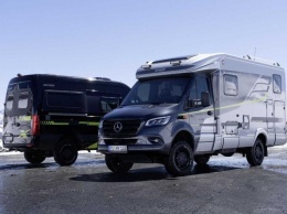 Hymer представил внедорожные автодома CrossOver RV и Camper Van (ВИДЕО)