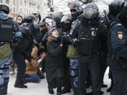 В Москве задержали тикток-блогера после акции 23 января