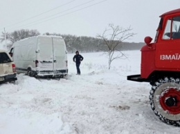 Из снежного плена в Одесской области спасатели вытащили почти тысячу человек