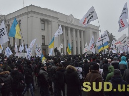 Митинг ФОПов в Киеве: Гетманцев посоветовал предпринимателям работать вместо протестов