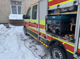 Спасатели обеспечили аварийное энергоснабжение роддома на Николаевщине