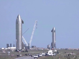 SpaceX ускоряется: на стартовых площадках стоят два прототипа Starship одновременно