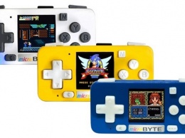 Портативная консоль microByte позволит запускать игры с NES, GameBoy, GameBoy Color, Game Gear и Sega Master System
