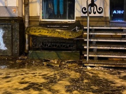 Фотофакт: в центре Харькова рухнул балкон