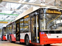 В Луцке на этой неделе выйдут на маршрут четыре новых троллейбуса