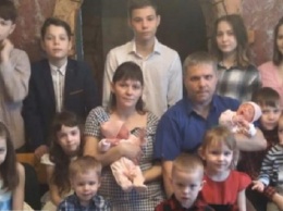 В Винницкой области женщина родила двойню, теперь у нее 15 детей