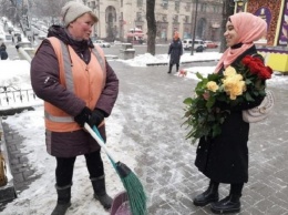 Акция ко Всемирному дню хиджаба прошла в Киеве (ФОТО)