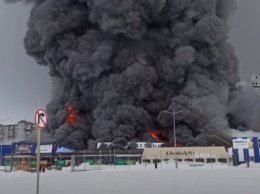 Поджог "Эпицентра" в Николаевской области: стали известны подробности (видео)
