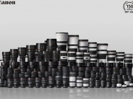 Canon празднует выпуск 150-миллионного объектива системы EOS