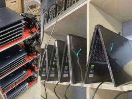 Китайские майнеры скупают ноутбуки с видеокартами GeForce RTX 30-й серии для добычи Ethereum