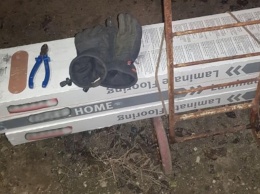 Вез украденные стройматериалы на тачке по улице - в Запорожье задержали вора