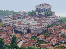 Игрок в одиночку строит в Minecraft города древних цивилизаций. Его работы впечатляют