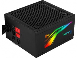 Aerocool Lux RGB 850M - блок питания с подсветкой и частично модульной системой кабелей