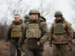 Зеленский показал послам «большой семерки» линию фронта на Донбассе, - ФОТО