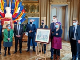 Украина передала Франции картину, похищенную в 2018 году из музея в Нанси