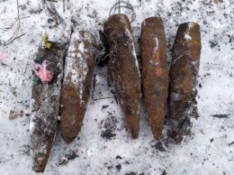 На мусорнике Кривого Рога обнаружили несколько артиллерийских снарядов