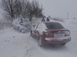 В Винницкой области патруль полиции попал в ДТП