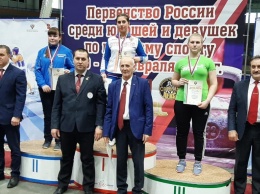 Первая крымчанка выиграла первенство России по гиревому спорту