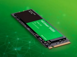 Western Digital выпустила NVMe-накопители WD Green SN350 с ценой $100 за терабайт