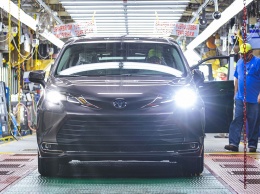 Toyota выпустила 30-миллионный автомобиль американской сборки